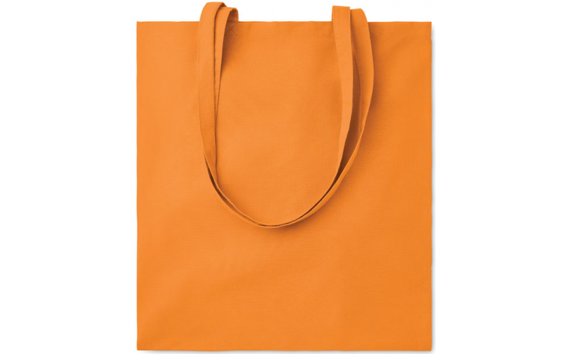 Pomarańczowa torba bawełniana 140gr/m²